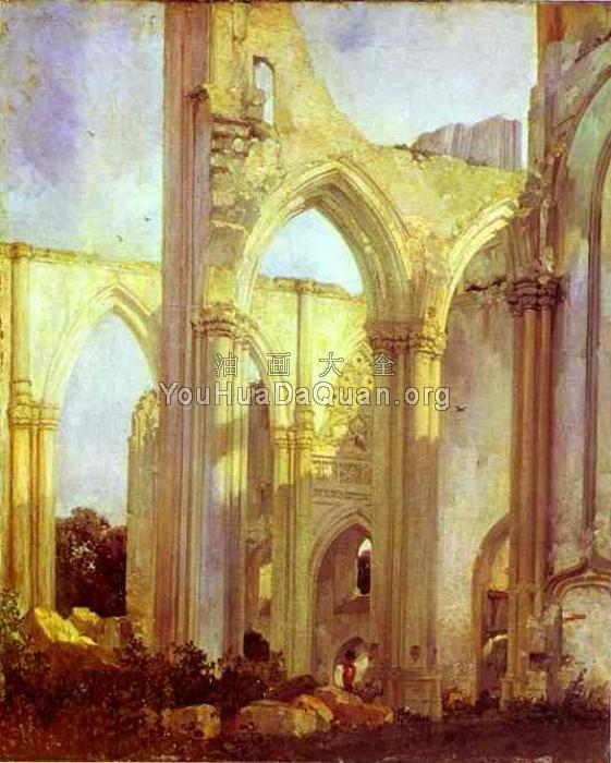 Abbey of St. Berlin, near St. Omer - 理查德·帕克斯·伯宁顿